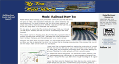 Desktop Screenshot of modelrailroadhowto.com