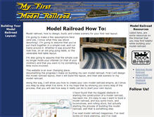 Tablet Screenshot of modelrailroadhowto.com